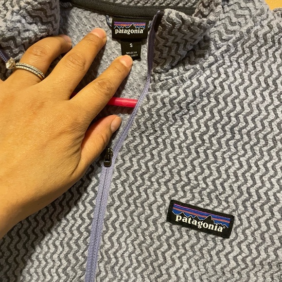 Patagonia Women's Charcoal Cowl Neck Sweater - Picture 6 of 7